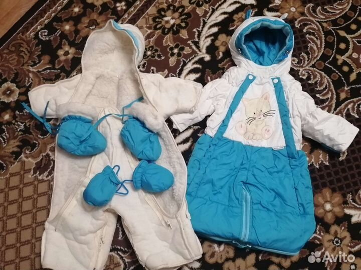 Комбинезон трансформер зимний для мальчика