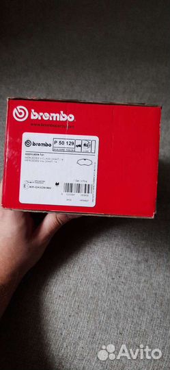 Колодки тормозные передние мерседес 447 v class