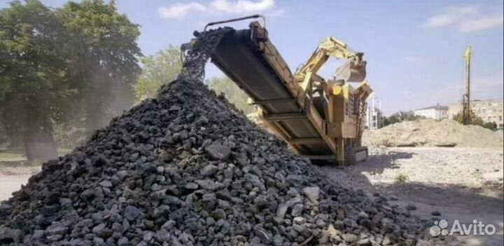 Щебень вторичный в наличии с доставкой