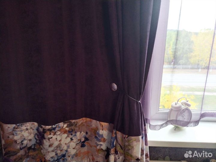 Комплект шторы и тюль