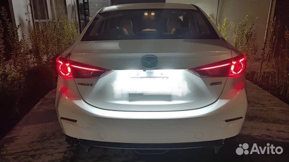 Подсветка номера на Mazda 2 Mazda 3 Mazda CX-3