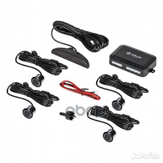 APS-4L-01 парковочный радар 4 датчика, светоди