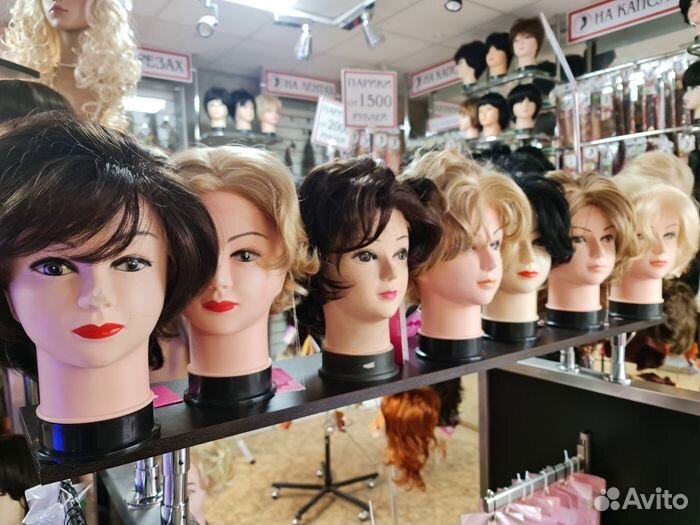 Парики шиньоны чёлки накладки