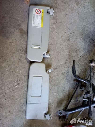 Volkswagen polo 5 солнцезащитные козырьки