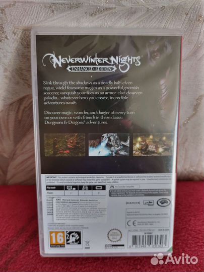 Neverwinter nights : enhanced edition для Nintendo
