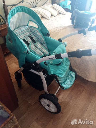 Коляска 3 в 1 indigo