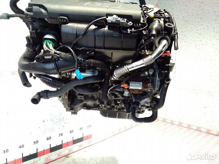 10FD42 1435959 двигатель Citroen C1 объём 1,4