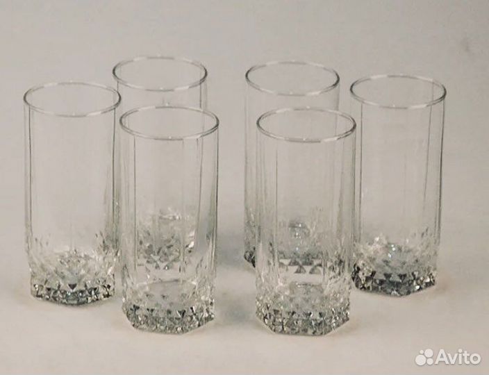 Стаканы красивые большие 6 шт