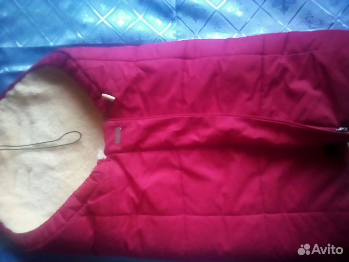 Меховой конверт для малыша натуральная овчина фирм