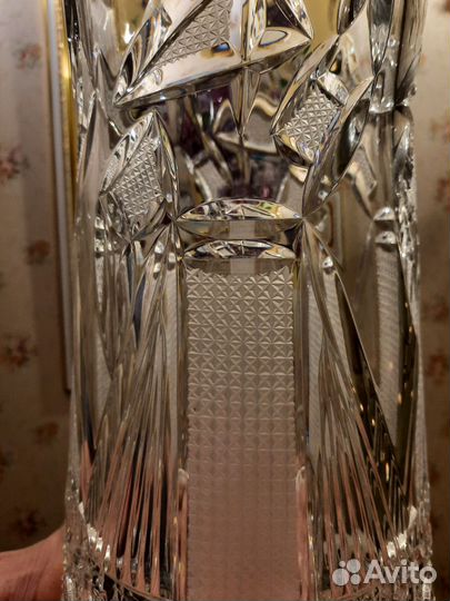 Хрустальная ваза Хоровод