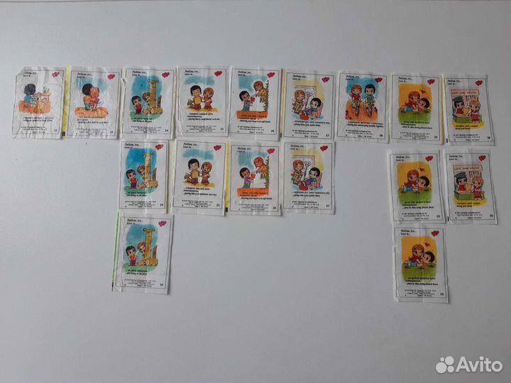 Вкладыши Love is