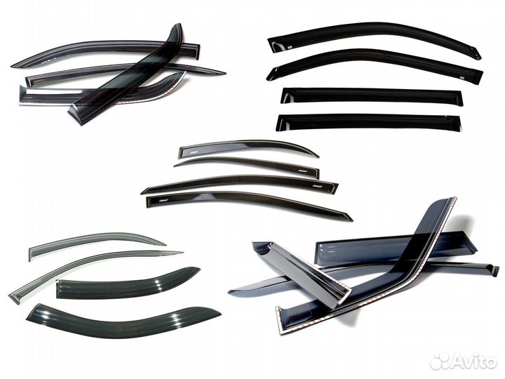 Ветровик накладной skyway Chevrolet Captiva 2006