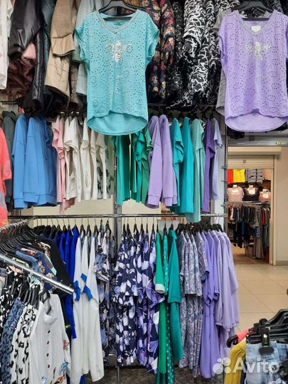 Женская одежда до 64 р оптом