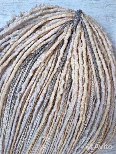 Де комплект (дреды и косы), не новый