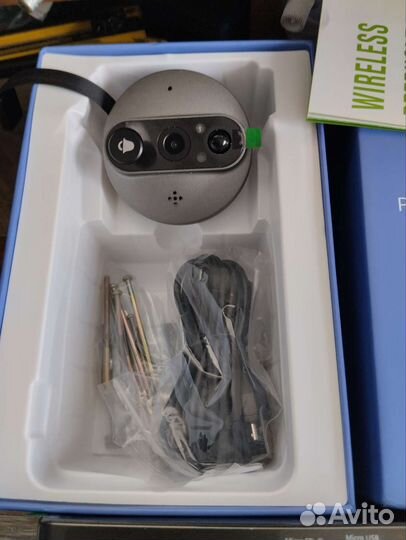 Дверной видеозвонок wifi с монитором