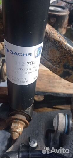 Задние амортизаторы а4 б6 sachs