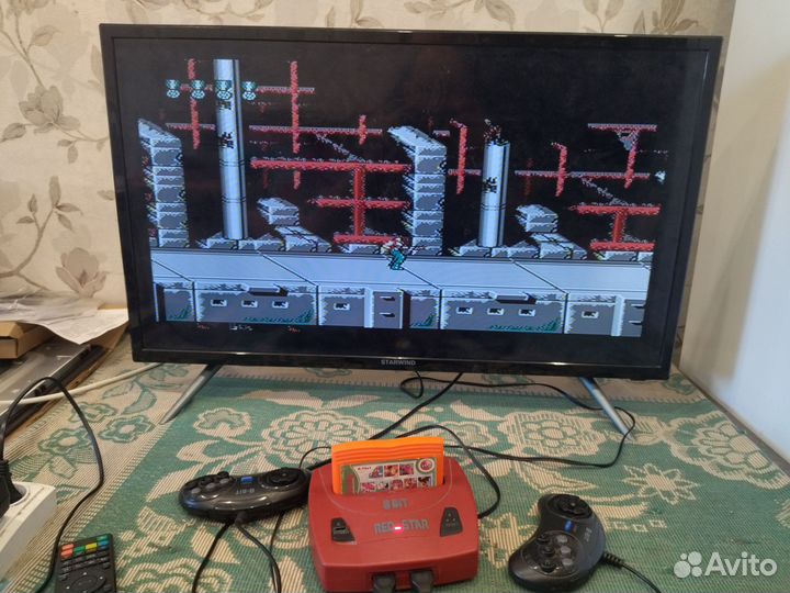 Игровая приставка dendy с картриджами