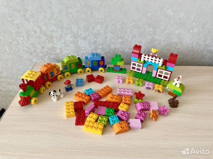 Лего Дупло Для самых маленьких 2 набора