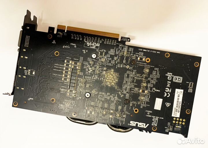 Видеокарта asus RX570