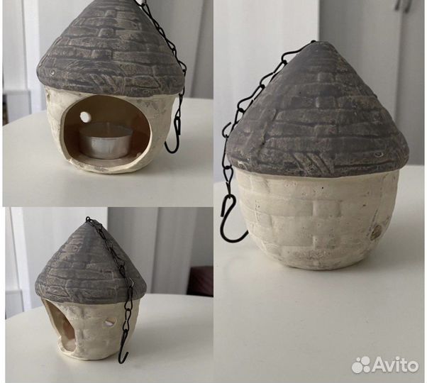 Домик подсвечник для интерьера