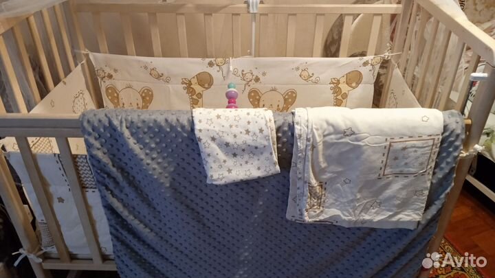 Кровать+Коляска+молоко отсос