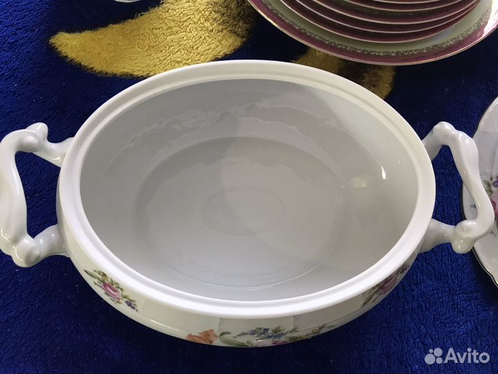 Супница фарфор чехословакия