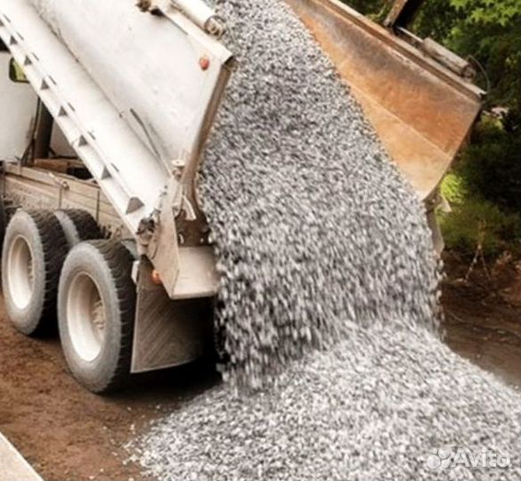 Щебень гравийный