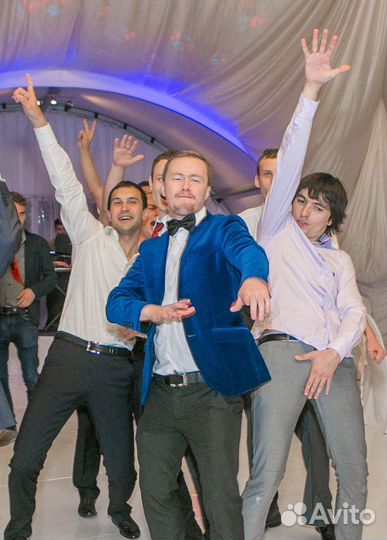 Ведущий на свадьбу, поющий ведущий+DJ+оборудование