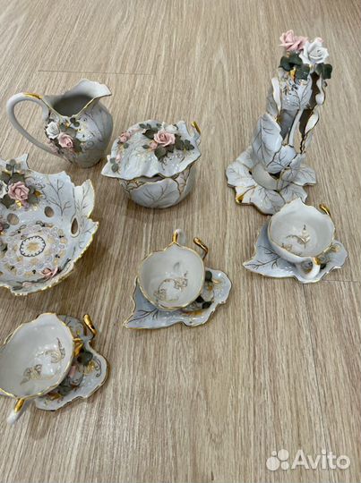 Сервиз чайный ручной работы