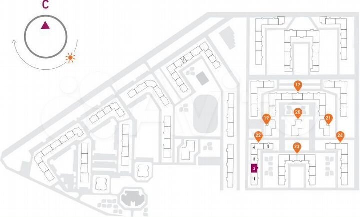 Квартира-студия, 23 м², 11/17 эт.