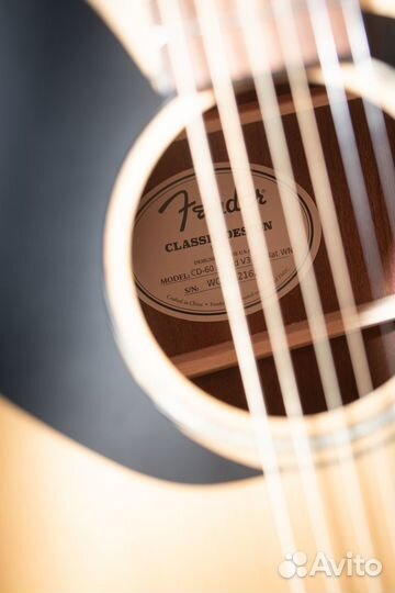 Акустическая гитара fender cd 60 dread v3 ds