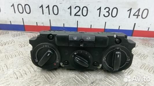 Блок управления печки и климат-контроля volkswagen