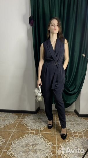 Комбинезон вечерний lime