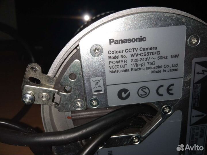 Panasonic WV-CS570 купольная камера.3 шт