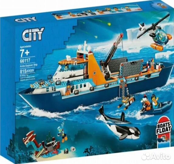 Конструктор Корабль Исследователь Арктики 66117