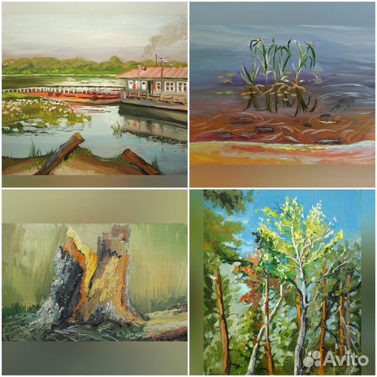 Картина масло