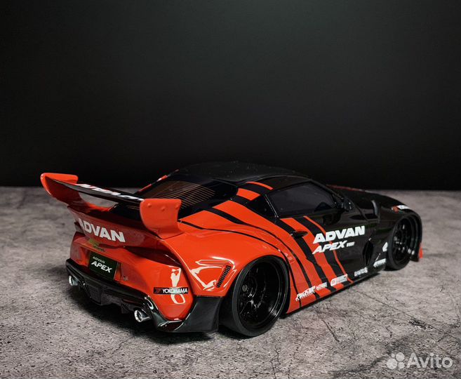 Pandem Toyota GR Supra V1.0 2019 1:18 red/black