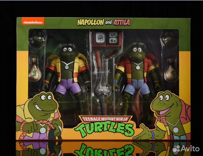Черепашки Ниндзя Neca tmnt Napoleon and Attila