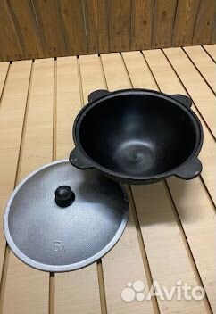 Казан чугунный узбекский