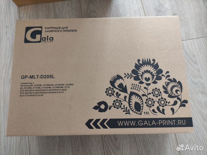 Оригинальные картриджи новые