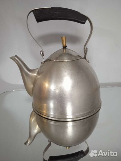 Чайник мельхиоровый. СССР