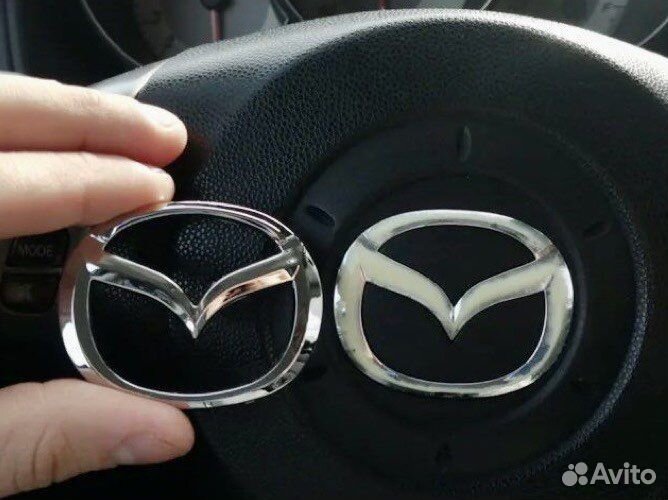 Эмблема значок в руль Mazda 3 BK BM