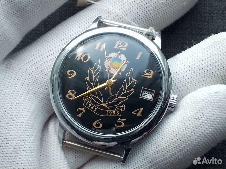 Часы Новые Полёт 2614.2Н Poljot винтаж юбилейные