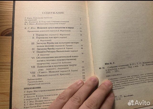 Юнг. Феномен духа в искусстве и науке 1992