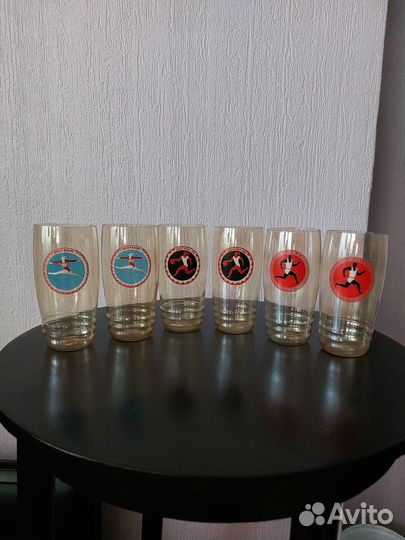 Стаканы СССР олимпиада 80