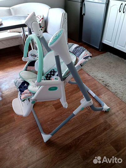 Стульчик для кормления трансформер-качеля