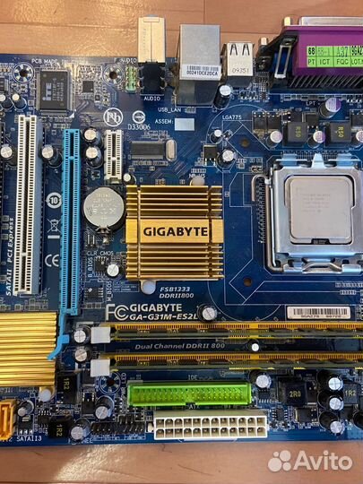 Материнская плата LGA 775/771