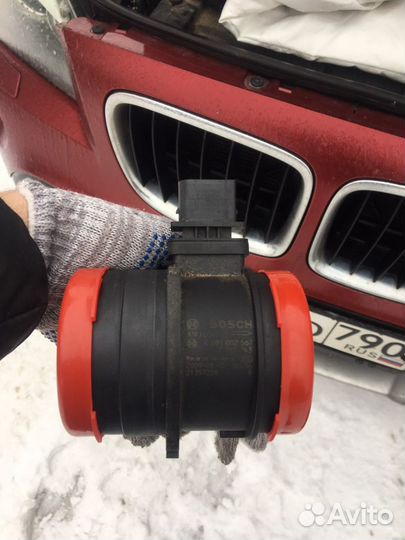 Датчик дмрв и эбу накала свечей на BMW X1