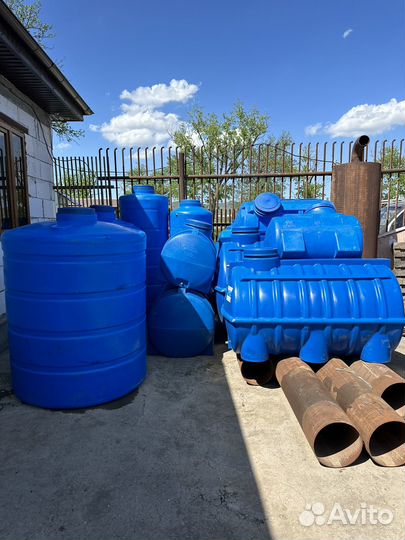 Пластиковые бочки