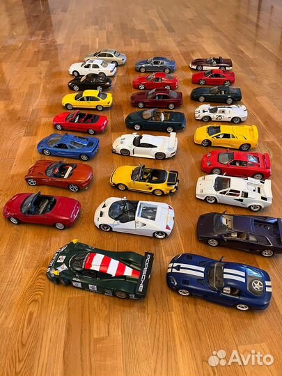 Коллекционные модели машин масштаб 1:18